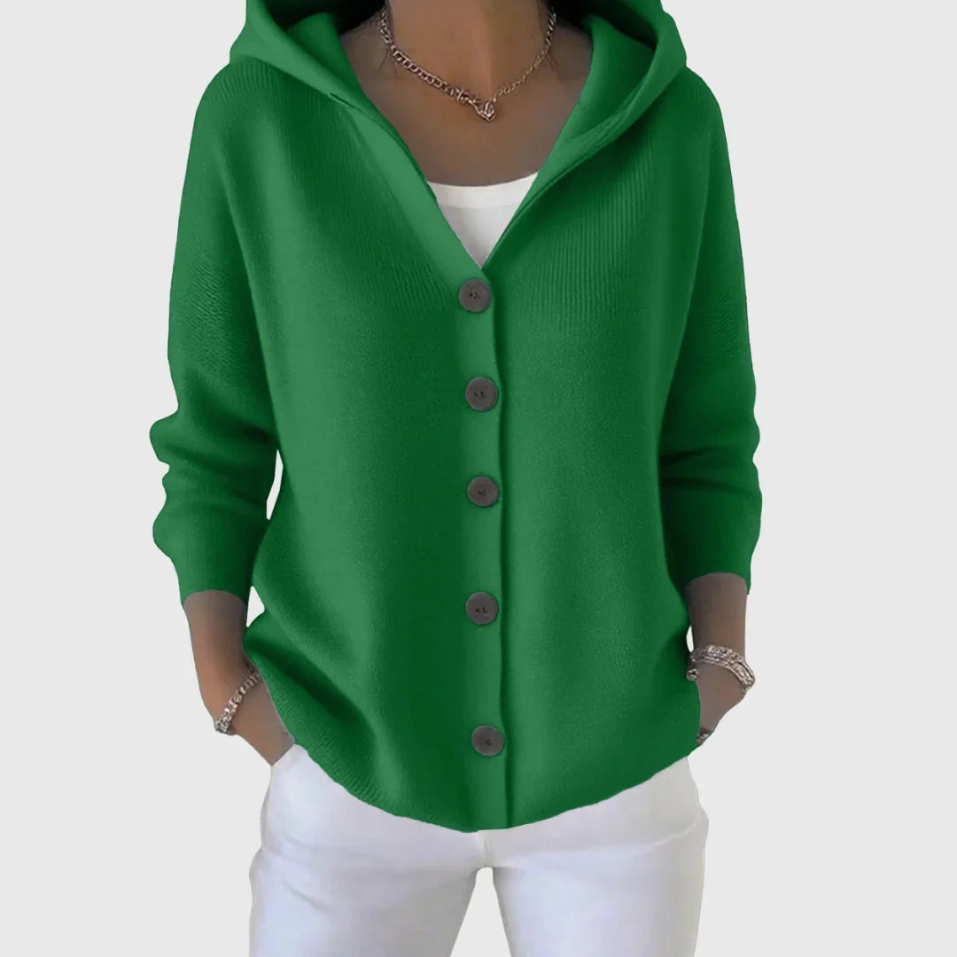 Janet | Button-Front Cardigan