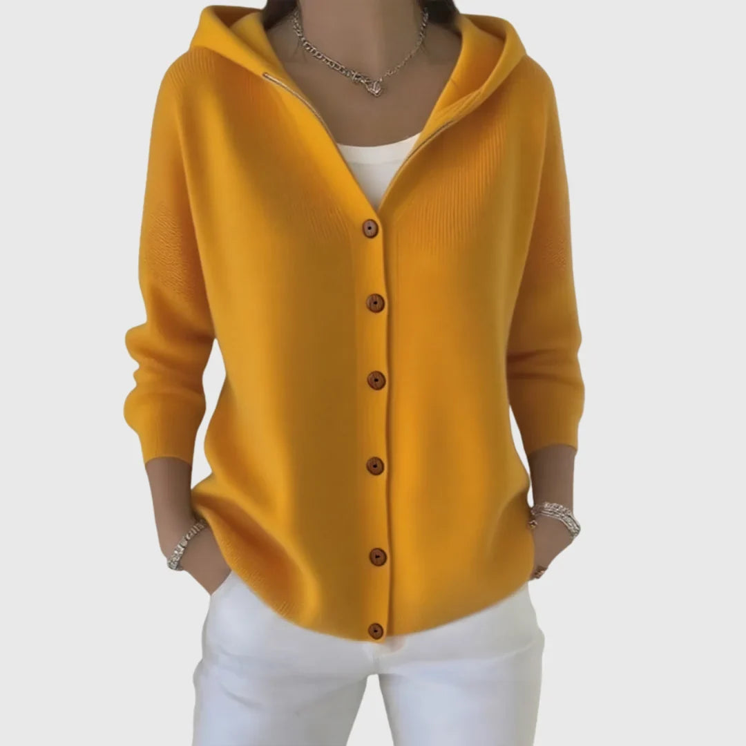 Janet | Button-Front Cardigan