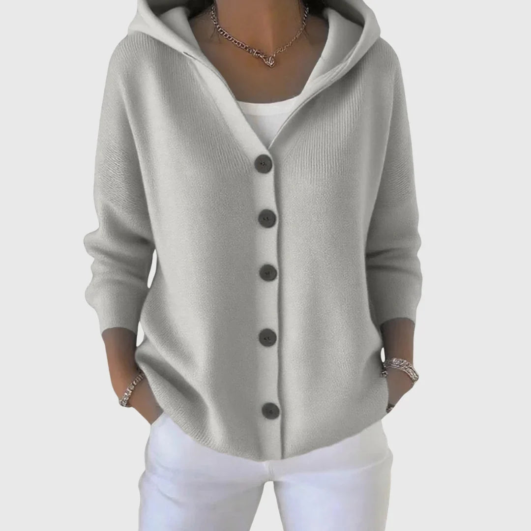 Janet | Button-Front Cardigan