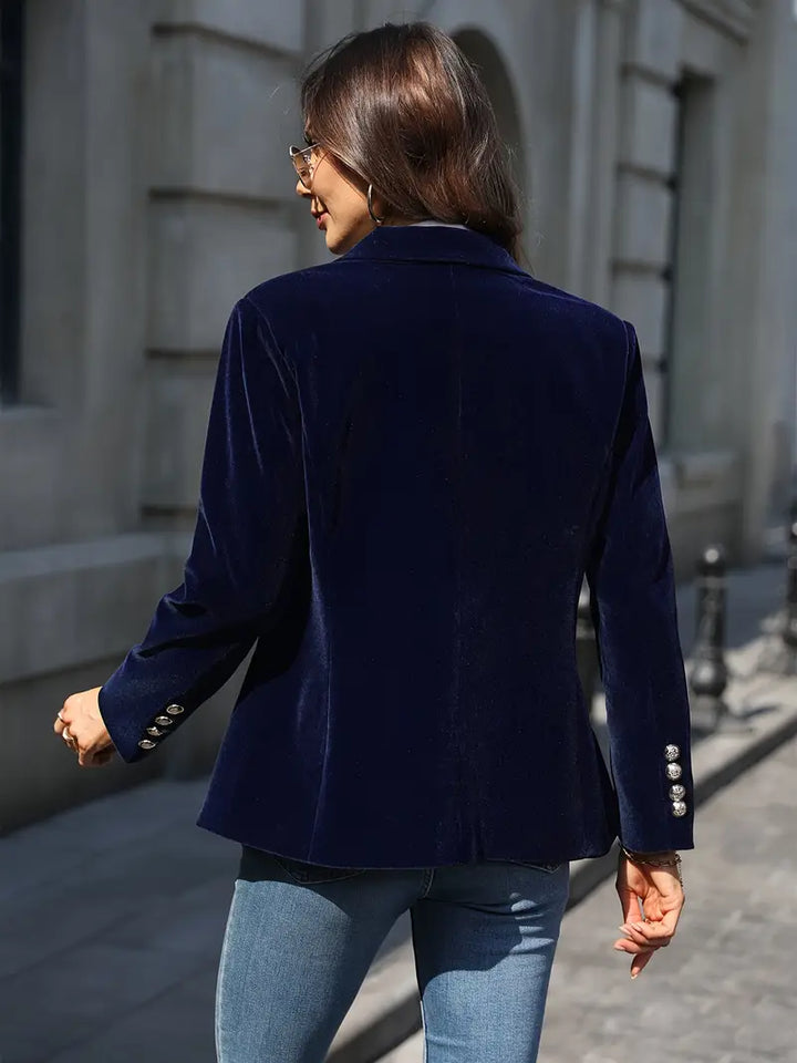 Debbie | Elegant Velvet Blazer
