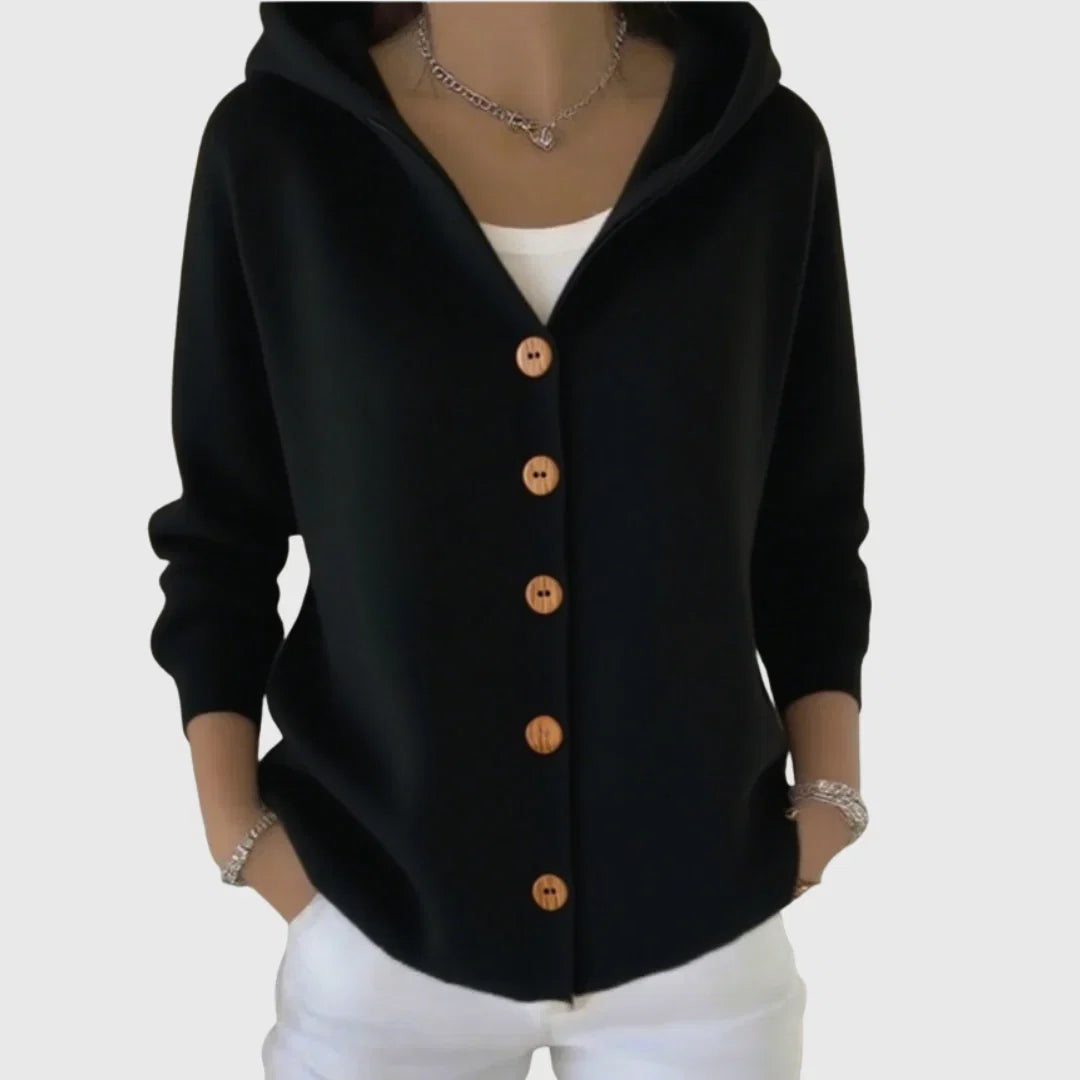 Janet | Button-Front Cardigan