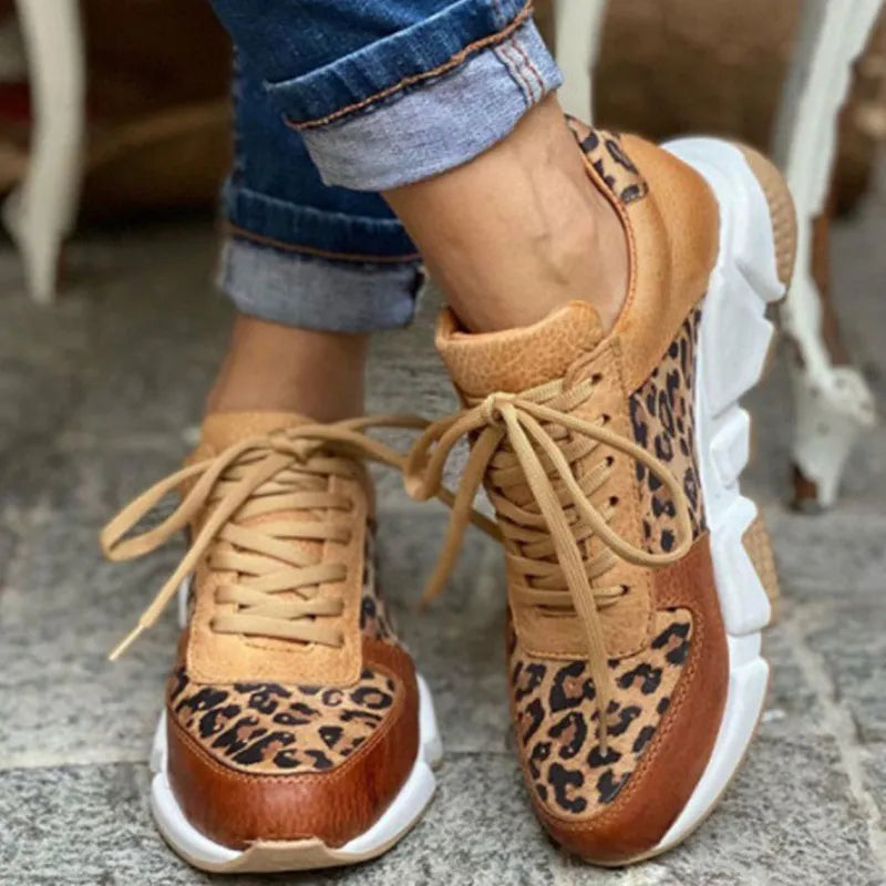 Wendy | Comfortable Leopard Sneakers