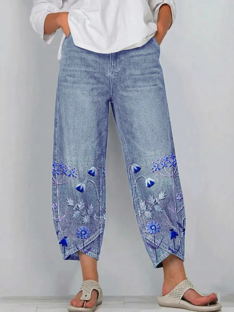 Darlene | Denim Comfort Trousers