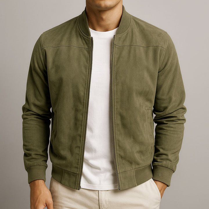 Douglas | Jacket in Suede Look