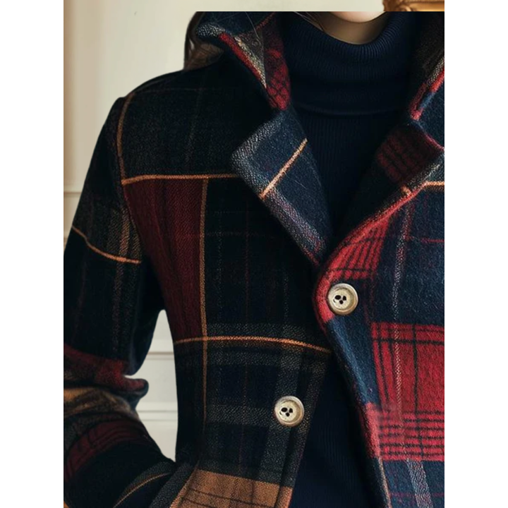 Joanne | Classic Plaid Jacket