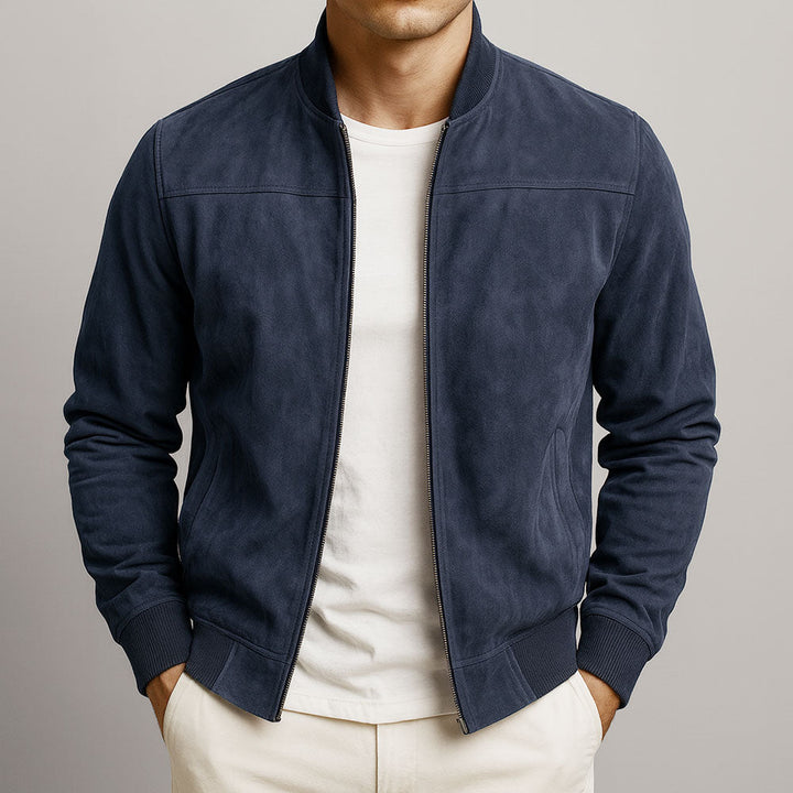 Douglas | Jacket in Suede Look