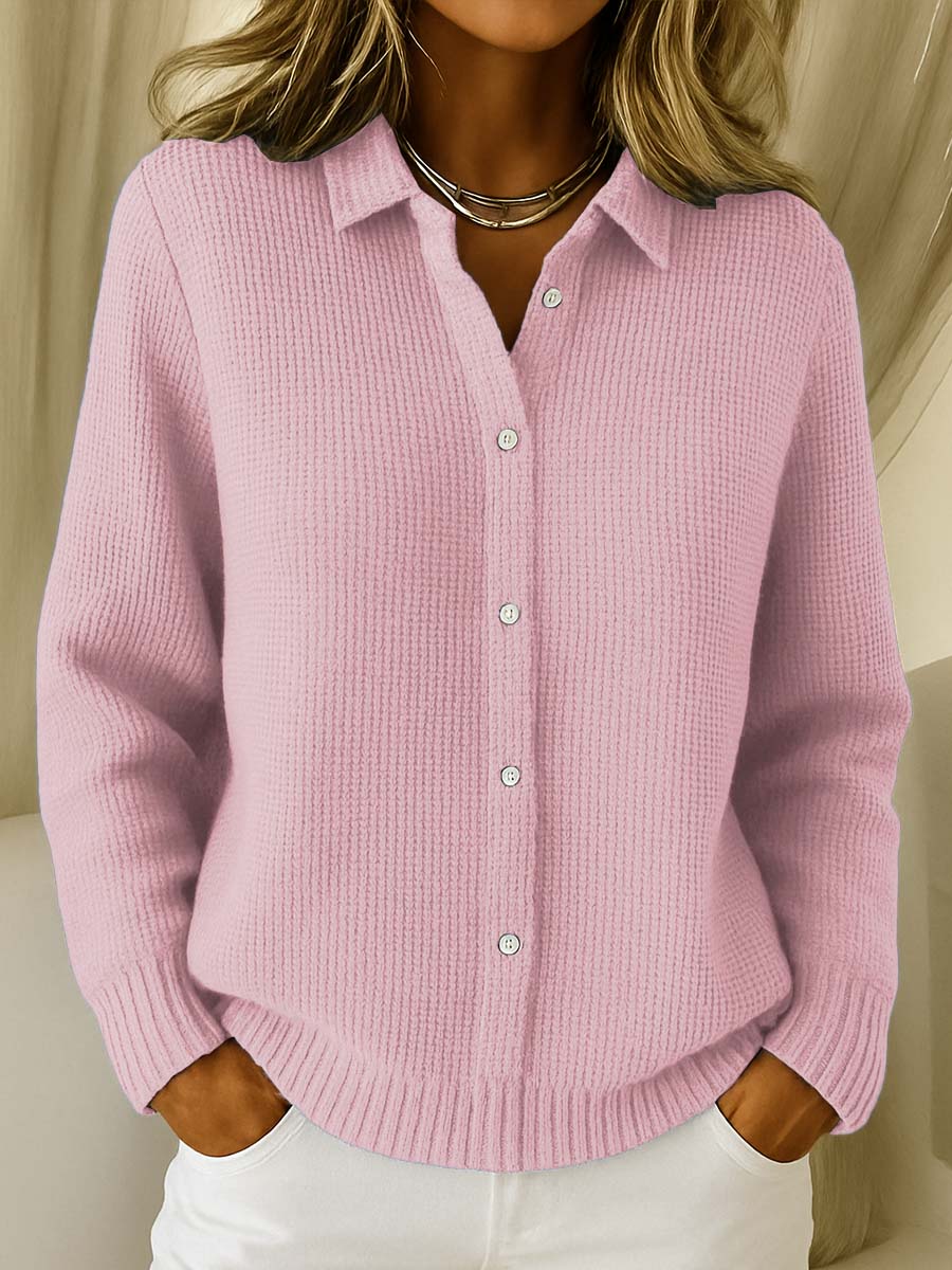 Marlene | Full Button-Front Closure Sweater