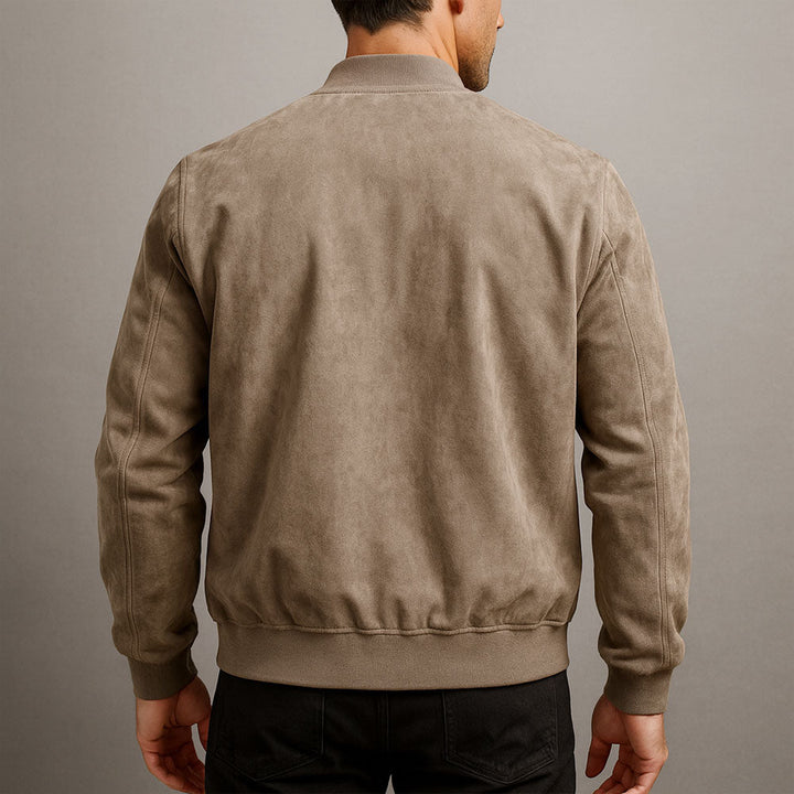 Douglas | Jacket in Suede Look