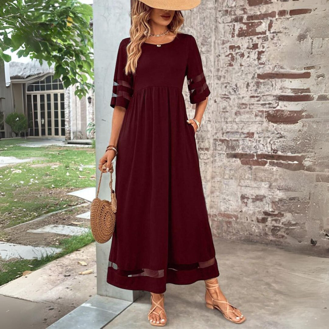 Susan | Flattering Tummy-Smoothing Midi Dress