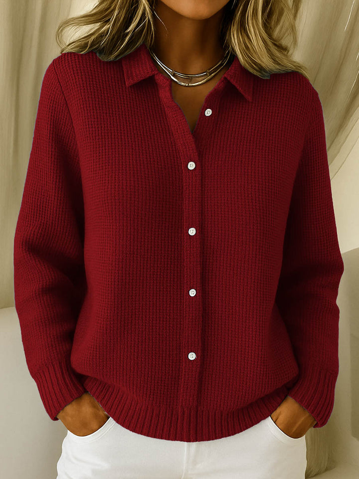 Marlene | Full Button-Front Closure Sweater