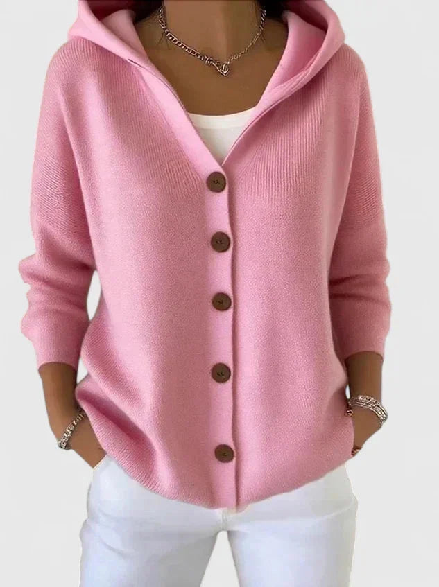 Janet | Button-Front Cardigan