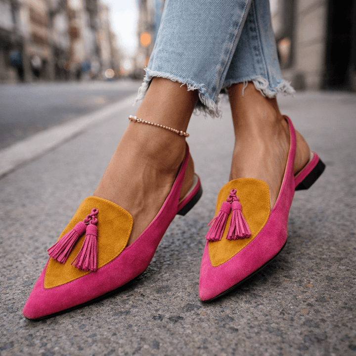 Bonnie | Sandals with Straps and Tassels