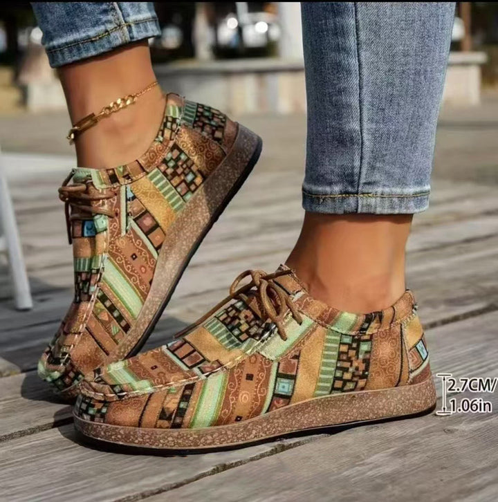 Sylvia | Colourful Retro Shoes