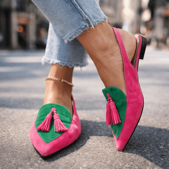 Bonnie | Sandals with Straps and Tassels