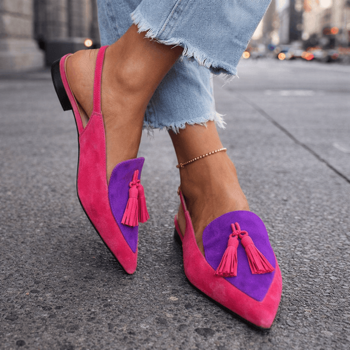 Bonnie | Sandals with Straps and Tassels