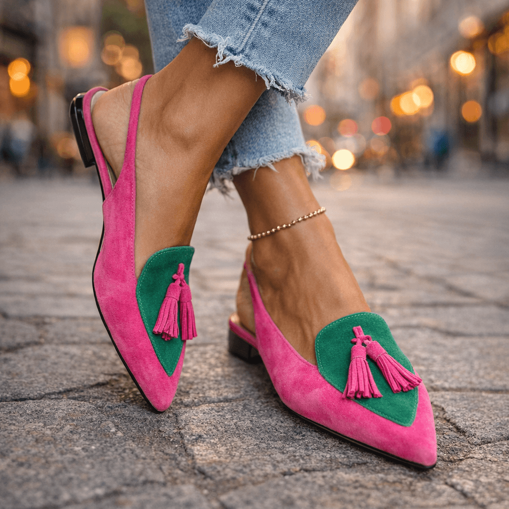 Bonnie | Sandals with Straps and Tassels