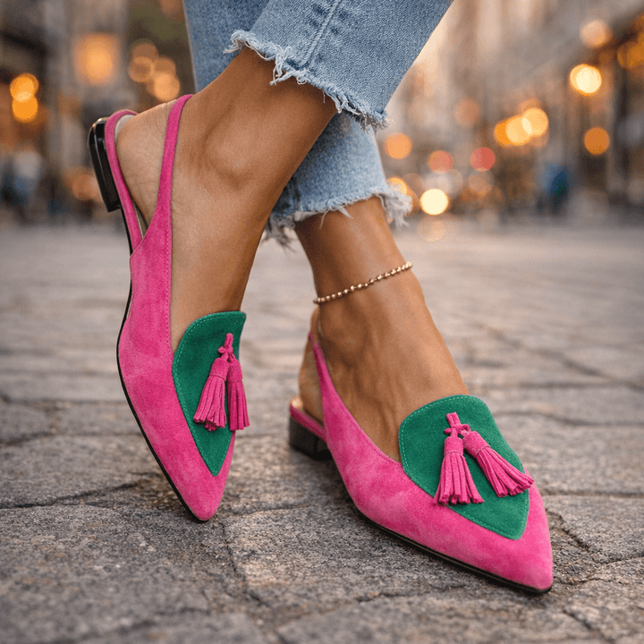 Bonnie | Sandals with Straps and Tassels