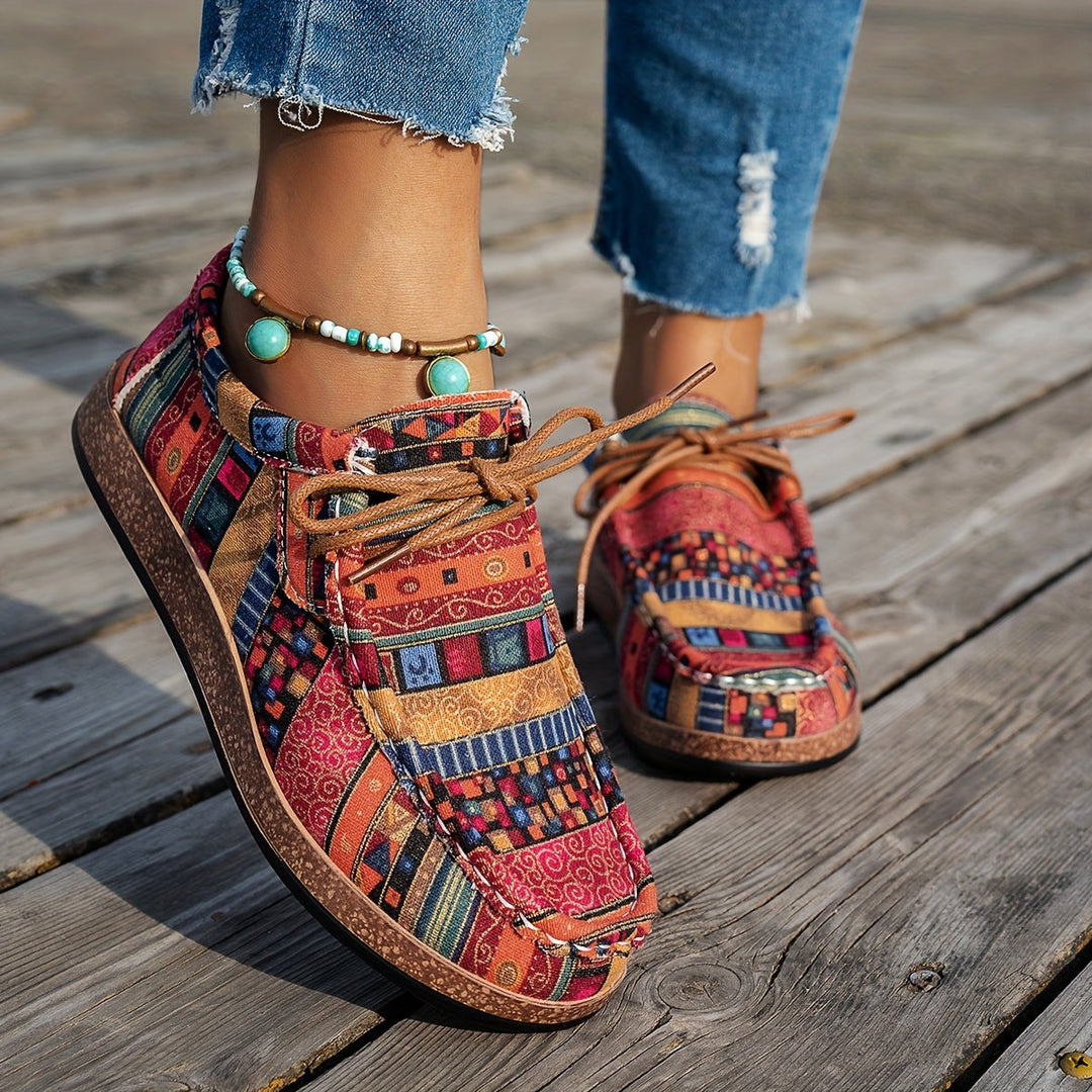 Sylvia | Colourful Retro Shoes