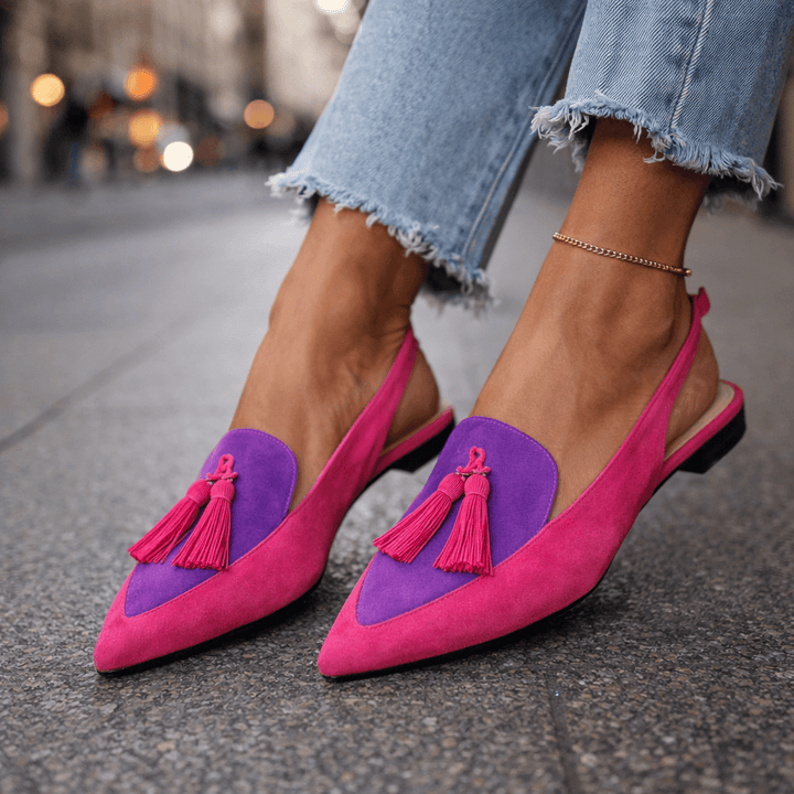 Bonnie | Sandals with Straps and Tassels