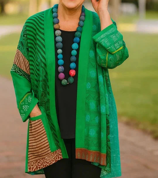 Colleen | Elegant Drape Cardigan