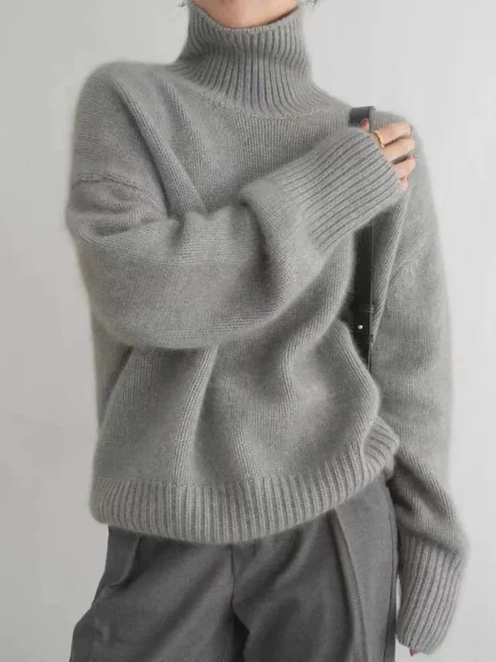 Linda | Cosy Oversized Turtleneck Jumper