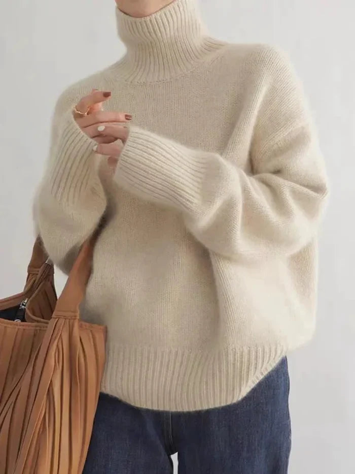 Linda | Cosy Oversized Turtleneck Jumper