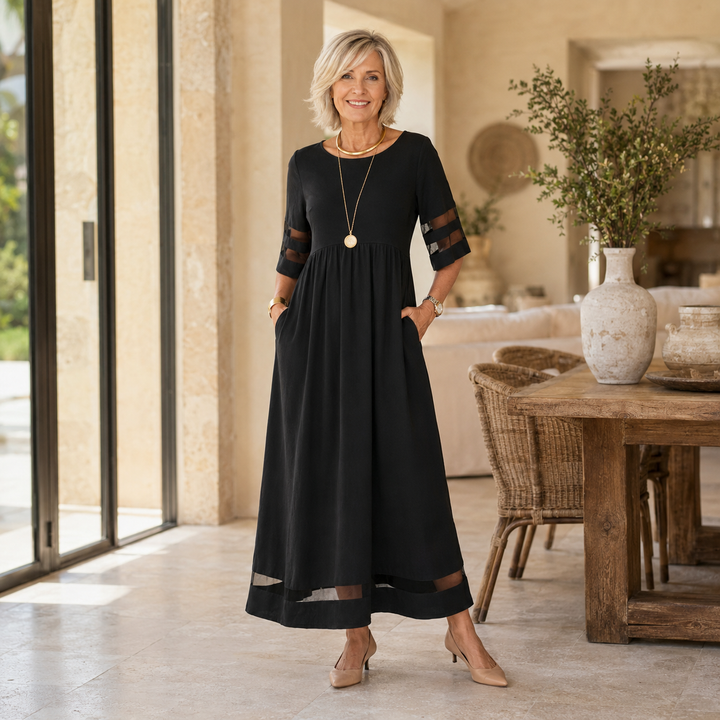 Susan | Flattering Tummy-Smoothing Midi Dress