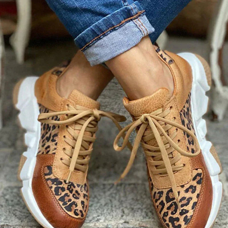 Wendy | Comfortable Leopard Sneakers