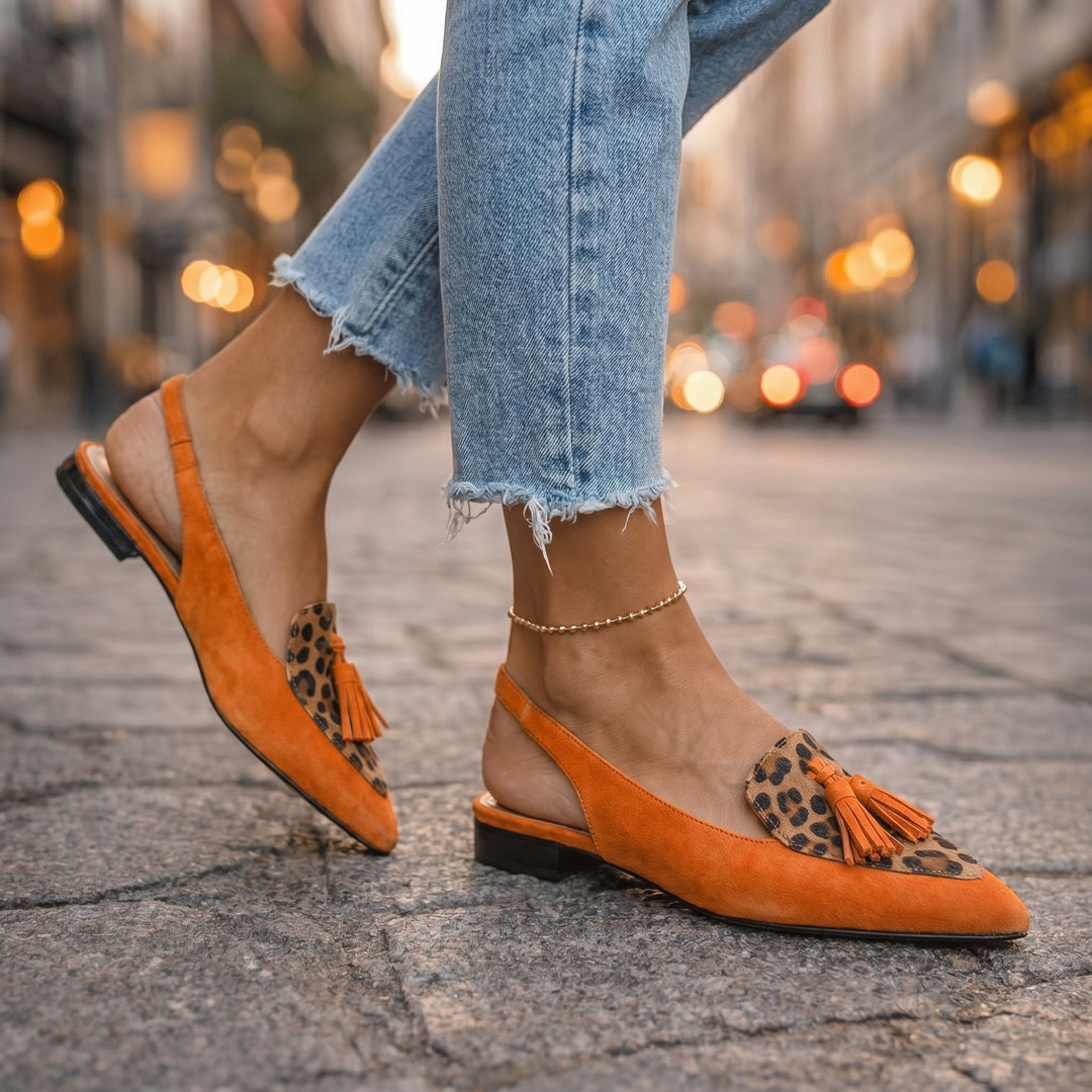 Bonnie | Sandals with Straps and Tassels
