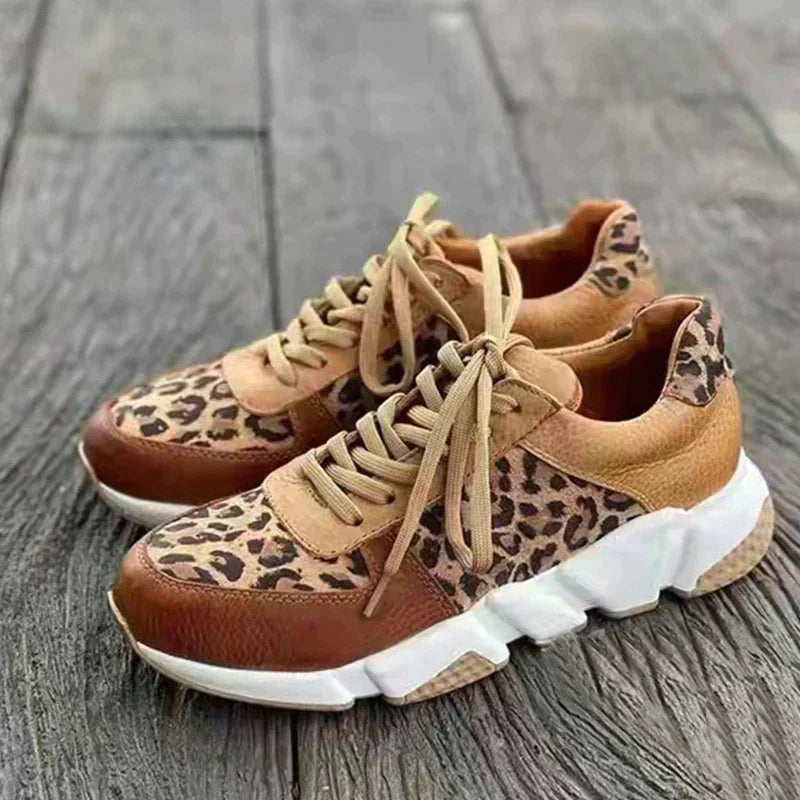 Wendy | Comfortable Leopard Sneakers