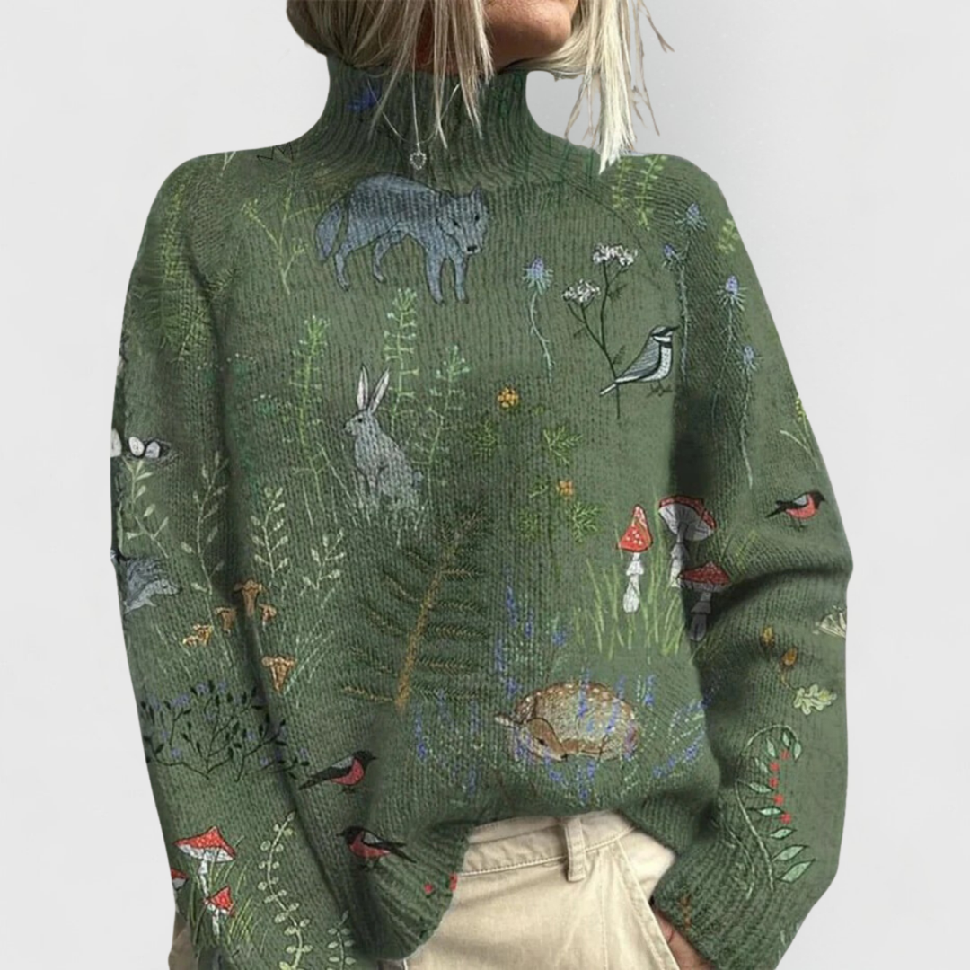 Susan | Warm and Elegant Turtleneck Sweater