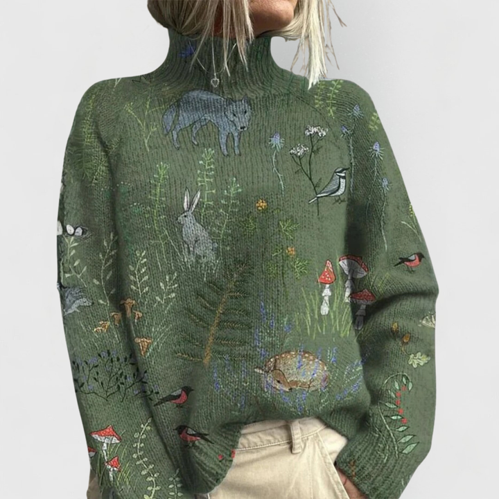 Susan | Warm and Elegant Turtleneck Sweater