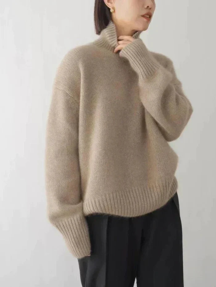 Linda | Cosy Oversized Turtleneck Jumper