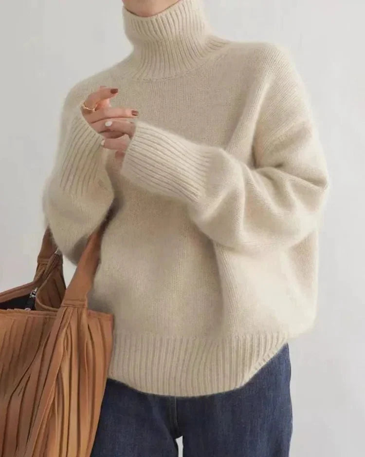 Linda | Cosy Oversized Turtleneck Jumper