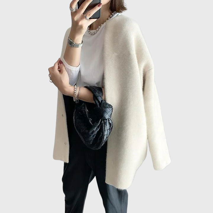 Linda | Elegant Cashmere Cardigan
