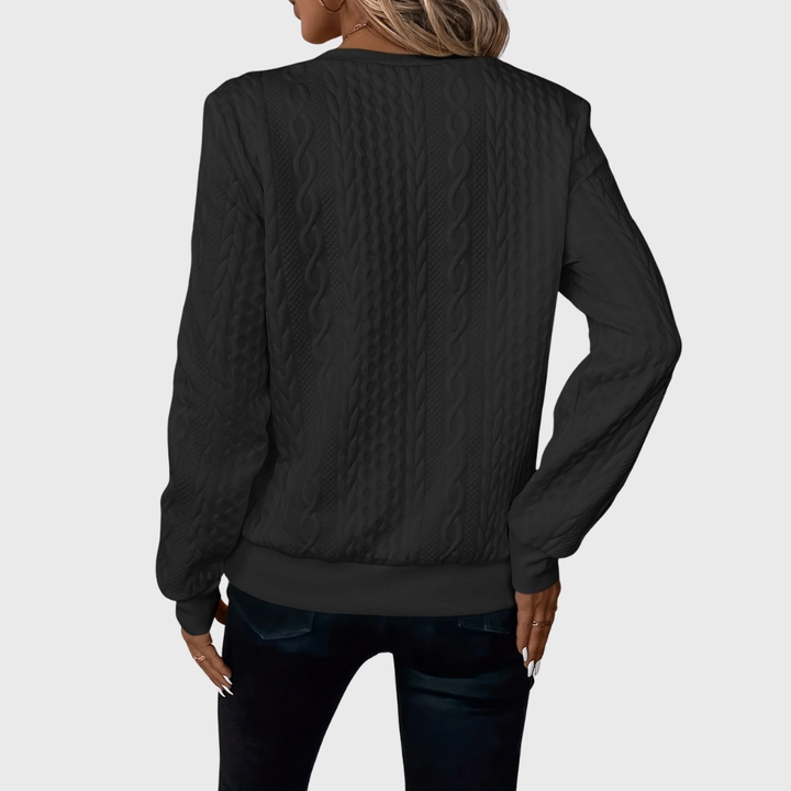 Donna | Knitted Sweater with Zipper