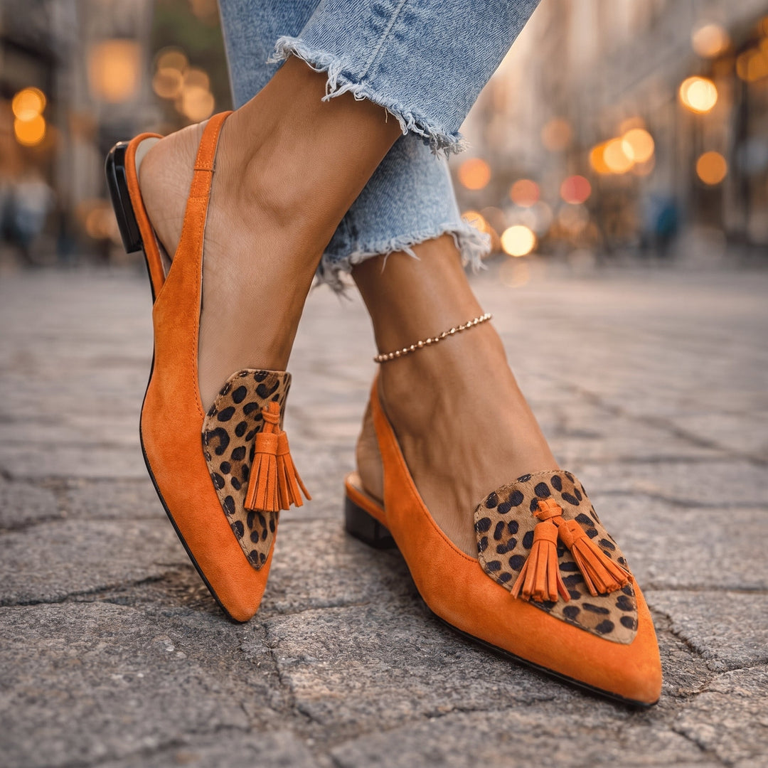 Bonnie | Sandals with Straps and Tassels