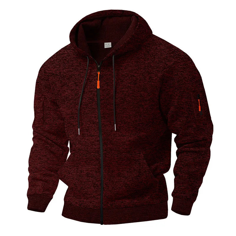 Neil | Full Zip Hooded Jacket