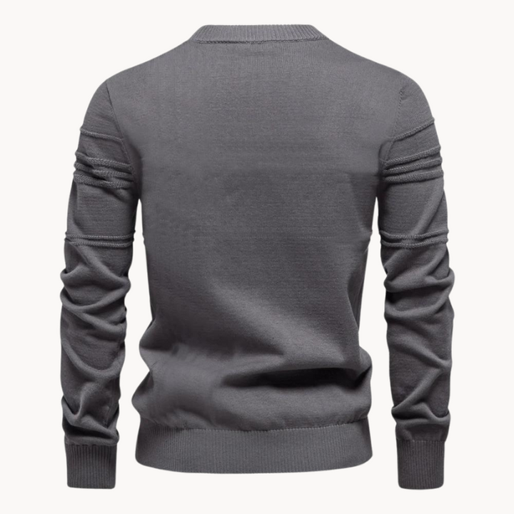 Gary | Diamond Knit Sweater
