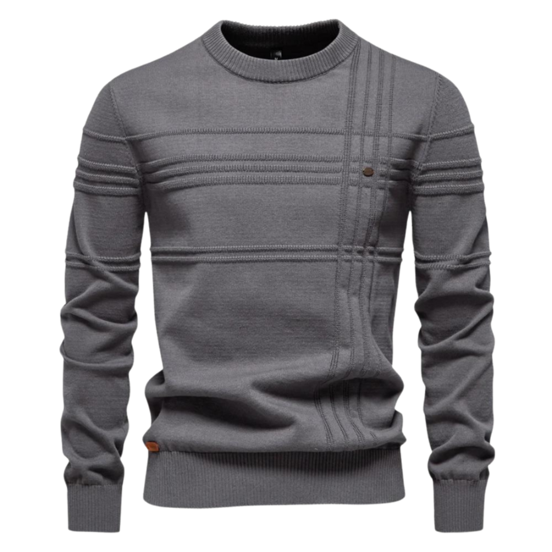 Gary | Diamond Knit Sweater