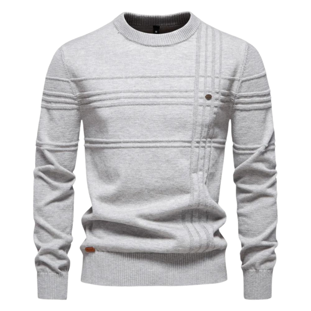 Gary | Diamond Knit Sweater