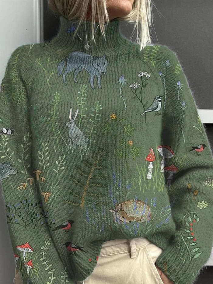 Barbara | Warm and Elegant Turtleneck Sweater