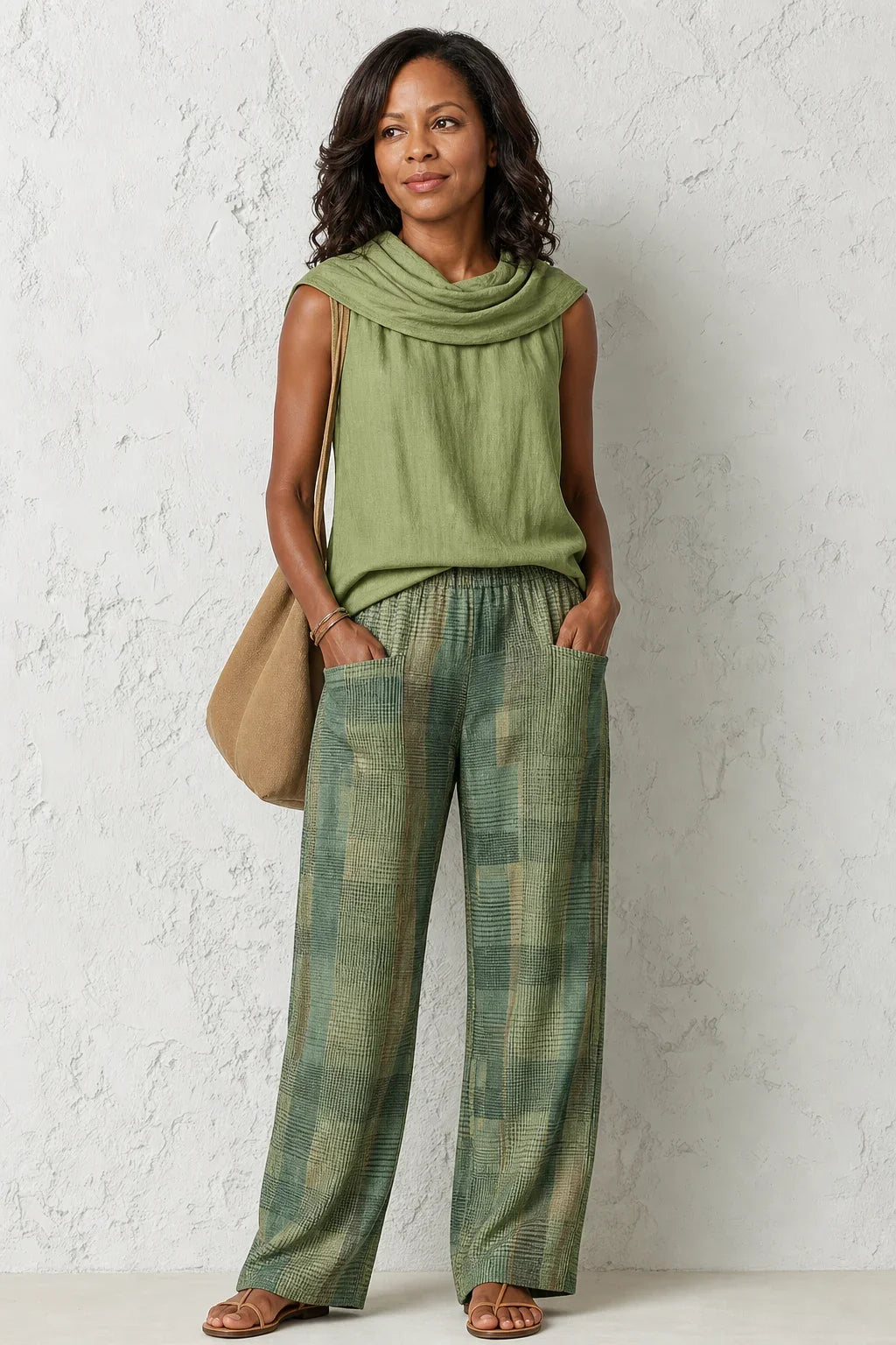 Janet | Easy Wide-Leg Two Piece Set