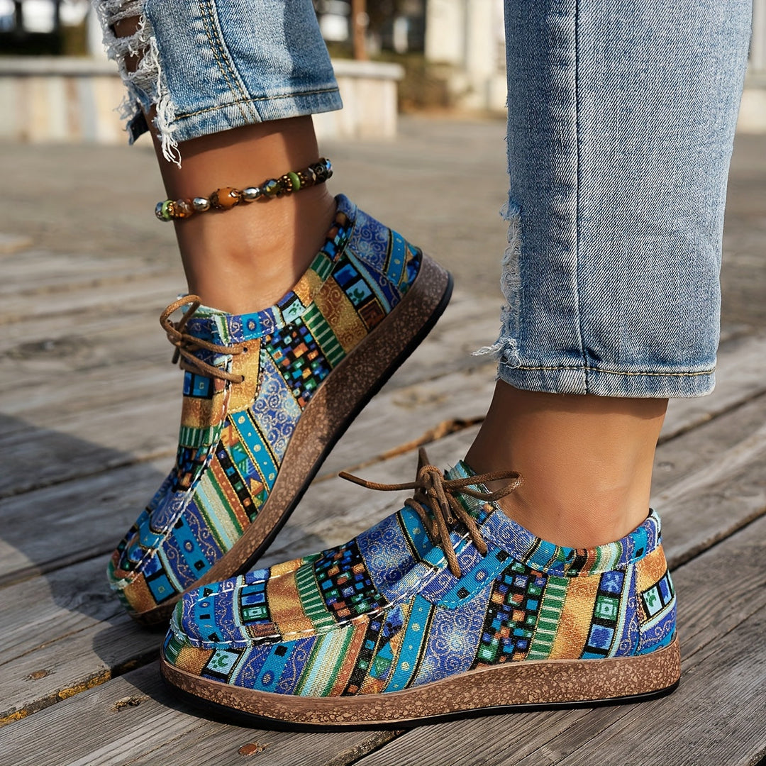 Sylvia | Colourful Retro Shoes