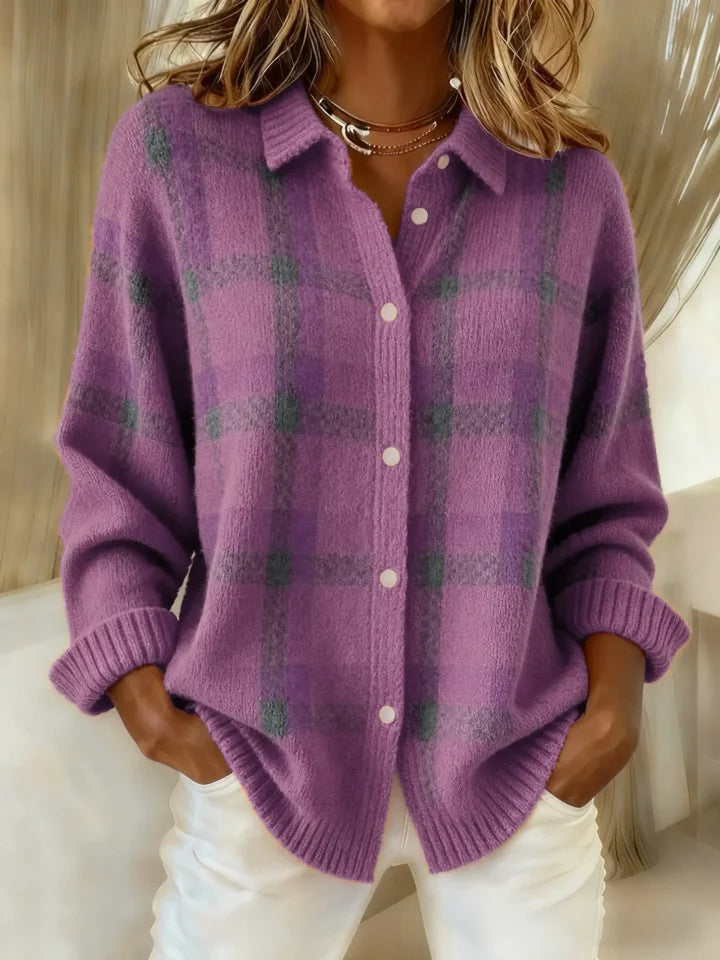 Diane | Soft Colourful Buttoned Shirt