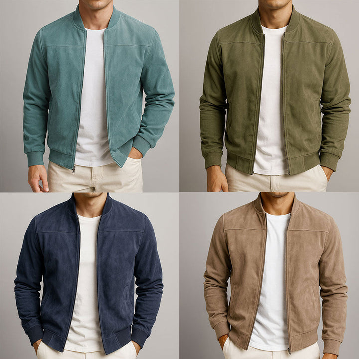 Douglas | Jacket in Suede Look