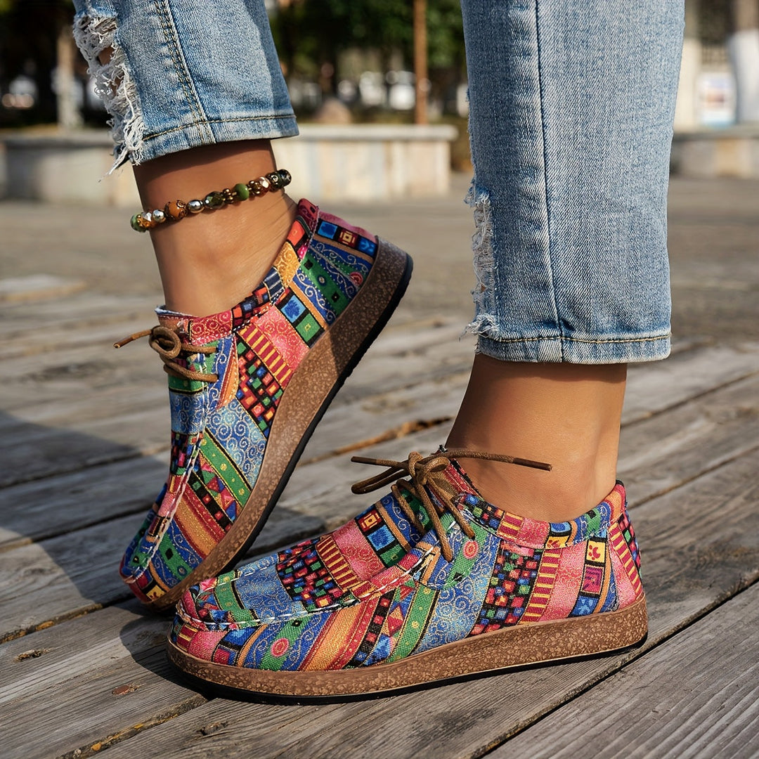 Sylvia | Colourful Retro Shoes