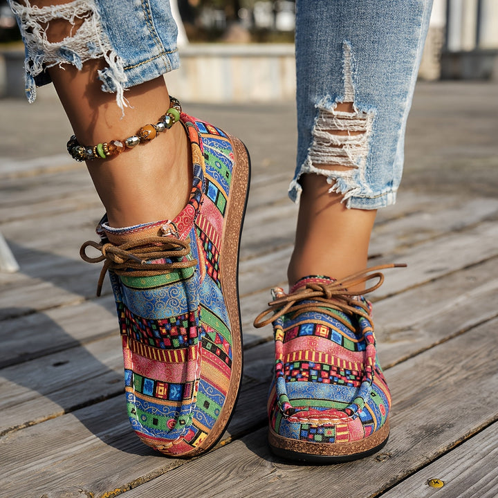Sylvia | Colourful Retro Shoes