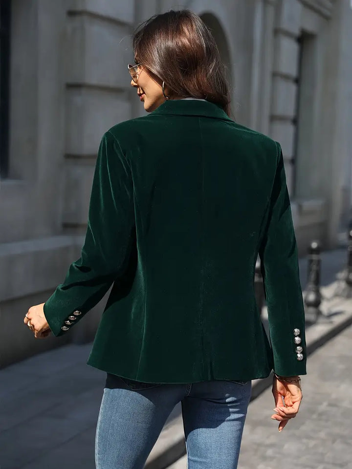 Debbie | Elegant Velvet Blazer