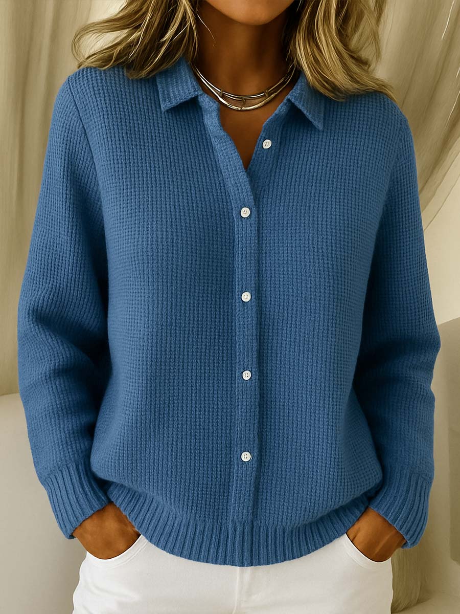 Marlene | Full Button-Front Closure Sweater